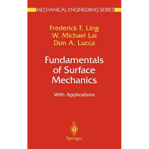 Fundamentals of Surface Mechanics: With Applications - Hardcover
