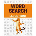 Large Print Word Search: Large Printed Word Searches for Elderly - Paperback