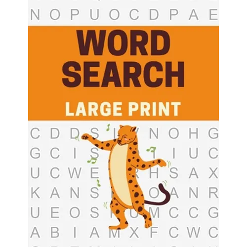Large Print Word Search: Large Printed Word Searches for Elderly - Paperback