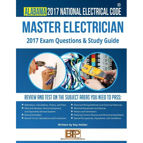 Alabama 2017 Master Electrician Study Guide - Paperback