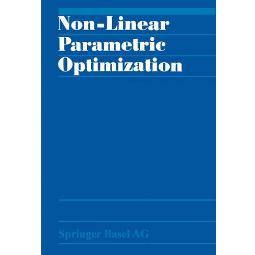 Non-Linear Parametric Optimization - Paperback