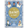 A Saint a Day: A 365-Day Devotional Featuring Christian Saints - Hardcover