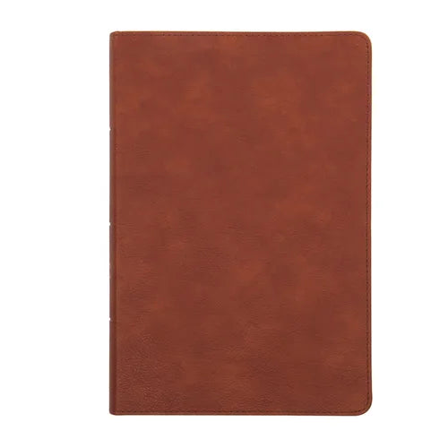 NASB Giant Print Reference Bible, Burnt Sienna Leathertouch - Imitation Leather
