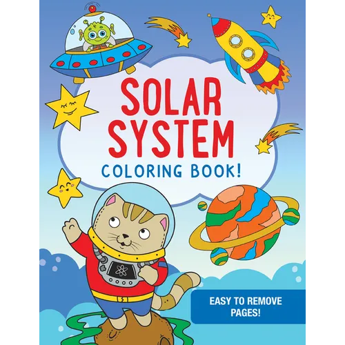 Solar System Coloring Book - Paperback