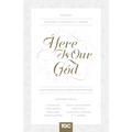 Here Is Our God: God's Revelation of Himself in Scripture - Paperback