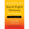 Webster's Spanish-English Dictionary for Students, Third Edition - Paperback