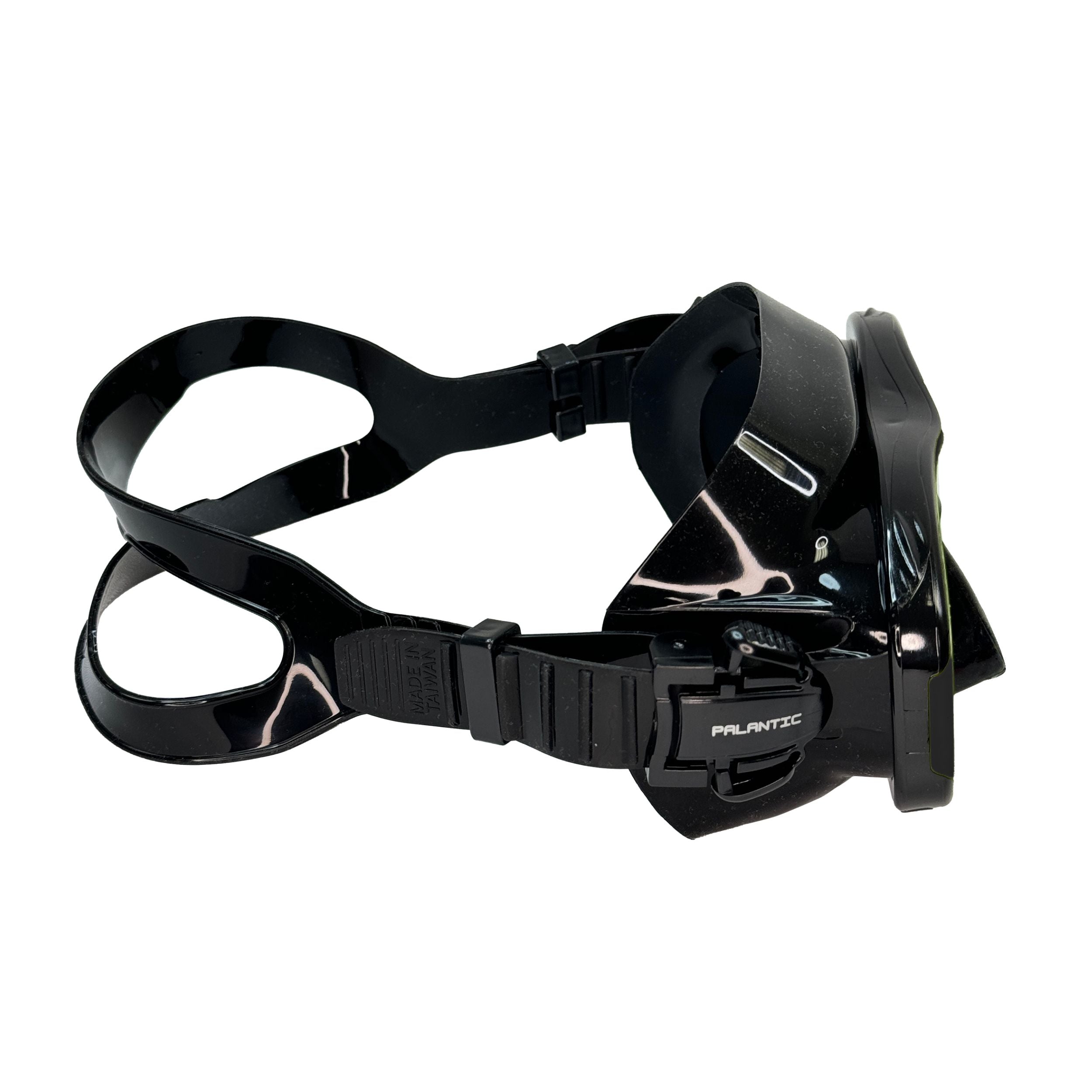 Palantic M36 Solid Black/Black Silicone UV Coated RX Farsighted Lenses Dive/Snorkeling Mask *LIMITED PRODUCTION*
