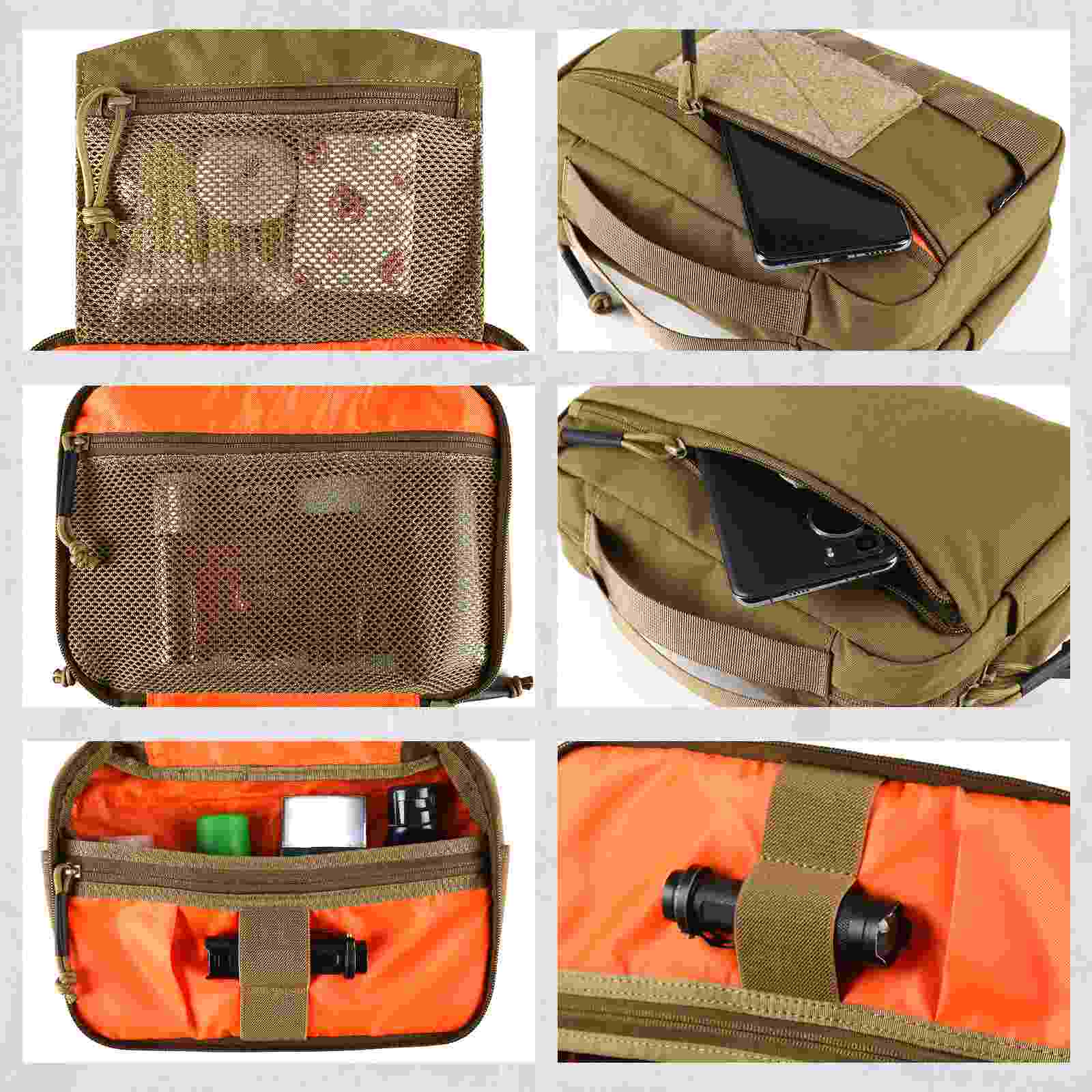 Votagoo Large Capacity Hanging Toiletry Bag Waterproof Makeup Cosmetic Bag Portable Travel Organizer