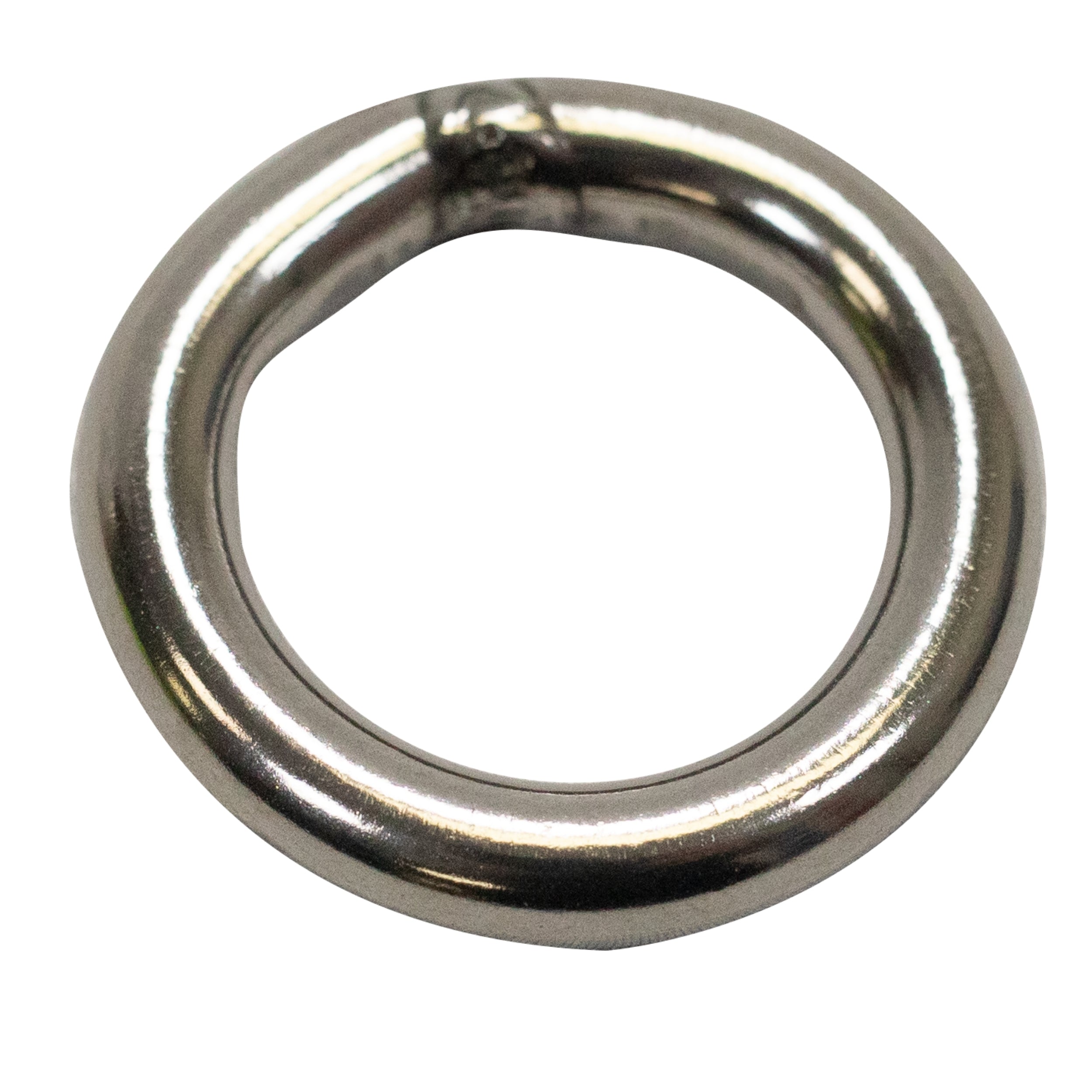 Scuba Choice 316 Stainless Steel Welded Round Ring 6mm x 50mm (1/4" x 2"), 2pc