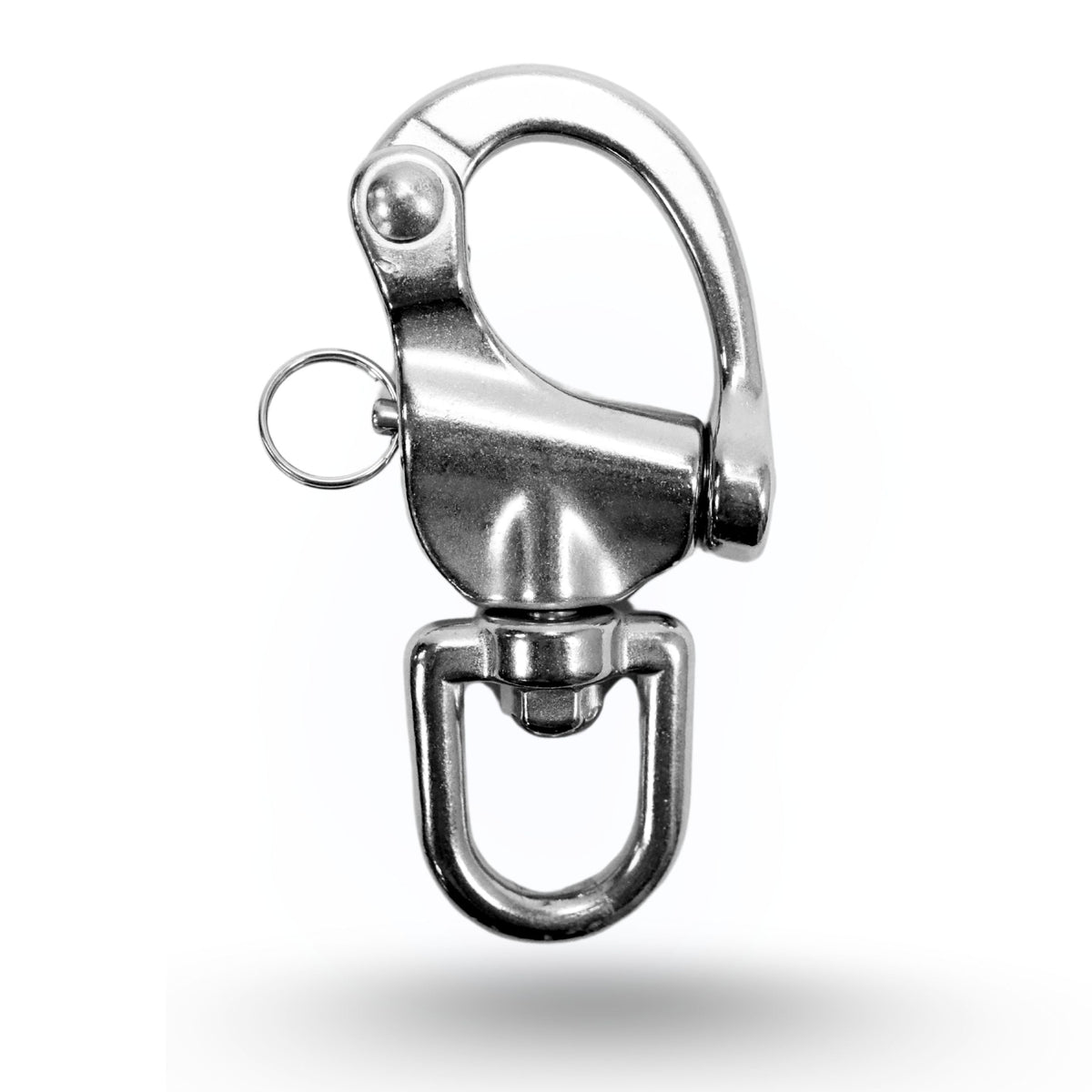 Scuba Choice Marine Grade Stainless Steel Jaw Swivel Snap Shackle w/Pin