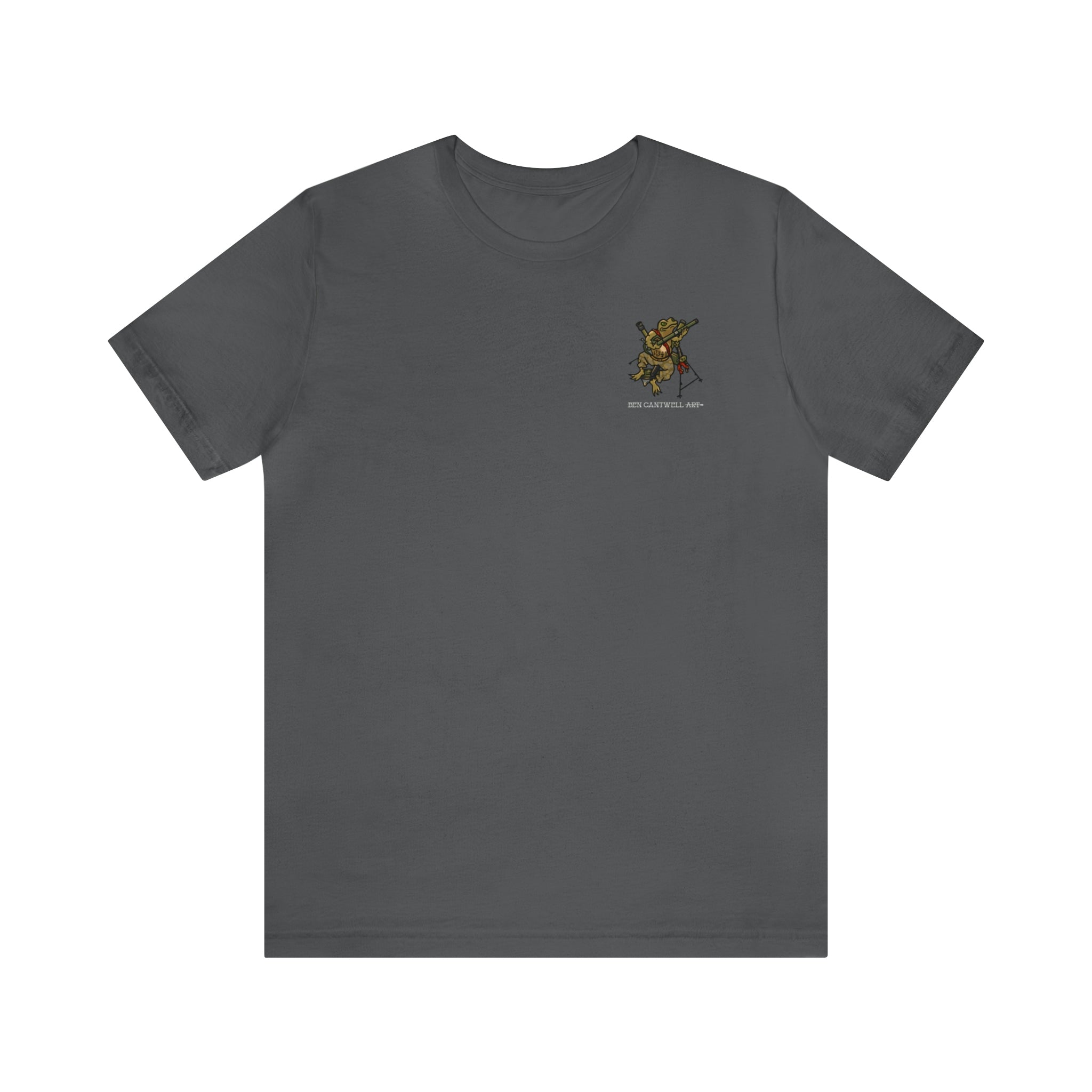Mortar Frog - Front Print - Short Sleeve Tee