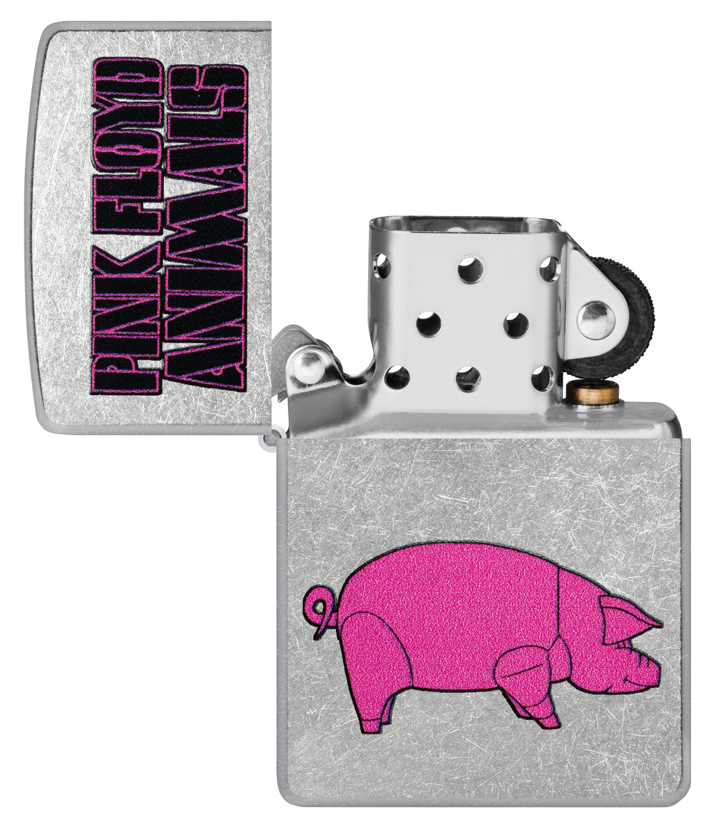 Zippo Pink Floyd Animals Street Chrome Lighter #47241