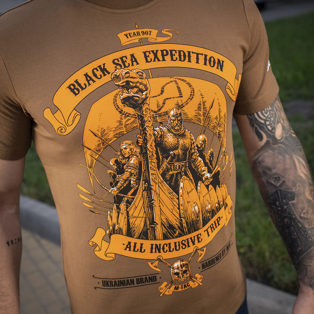 M-Tac T-shirt Black Sea Expedition