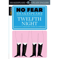 Twelfth Night: No Fear Shakespeare Side-By-Side Plain English - Paperback