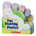 Five Bouncing Bunnies - Board Book