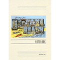 Vintage Lined Notebook Greetings from Daytona Beach, Florida - Paperback