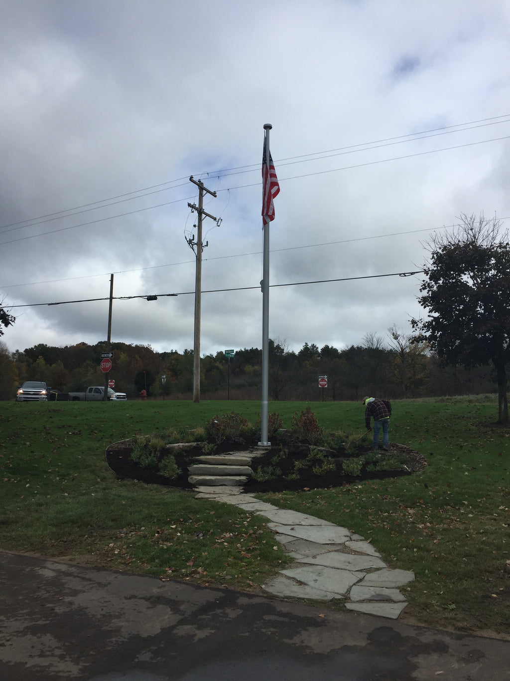 Automatic Aluminum Flagpole | Made in USA