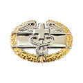 U.S. Army Master Combat Medical Badge, 1 AWD Regulation Full Size Gold Wreath STA-BRITE® (each)