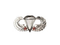 US Army Combat Parachutist Basic 2nd Award Full Size STA-BRITE® Pin-on Badge