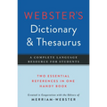 Webster's Dictionary & Thesaurus - Paperback
