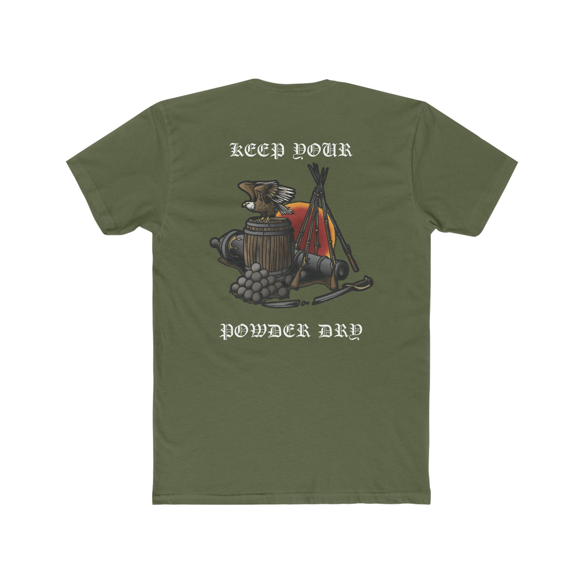 Keep Your Powder Dry - Crew Tee