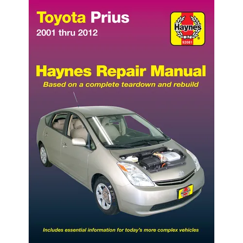 Toyota Prius 2001-12 - Paperback