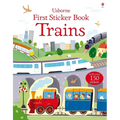 First Sticker Book Trains - Paperback