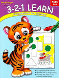 3-2-1 Learn Reproducible Ages 3-4 - Paperback