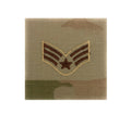 U.S. Air Force E4 Senior Airman OCP Spice Brown Sew-On Rank For Shirt,Jacket,Coat