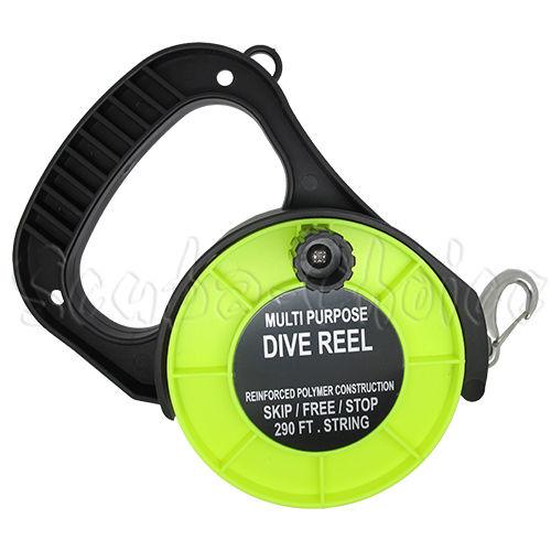 Scuba Choice Diving Multi Purpose Dive Reel 290ft w/ Stop Switch