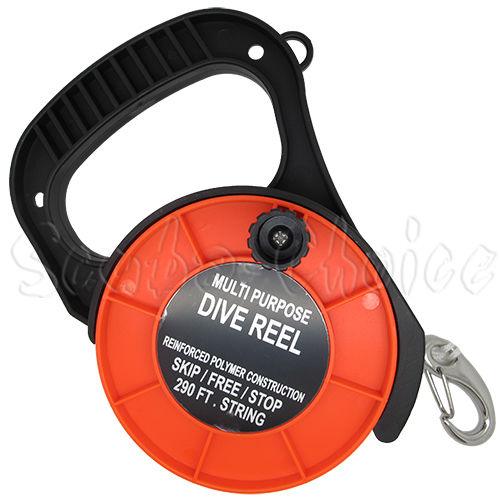 Scuba Choice Diving Multi Purpose Dive Reel 290ft w/ Stop Switch