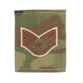 U.S. Air Force E5 Staff Sergeant OCP Spice Brown Gore-Tex® Loop Rank