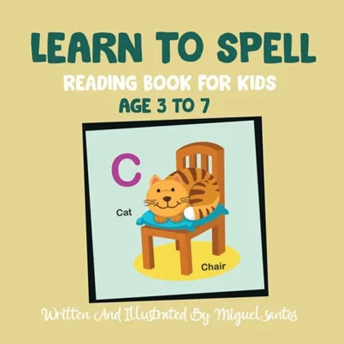 Learn To Spell: Reading Book For Kids - Paperback