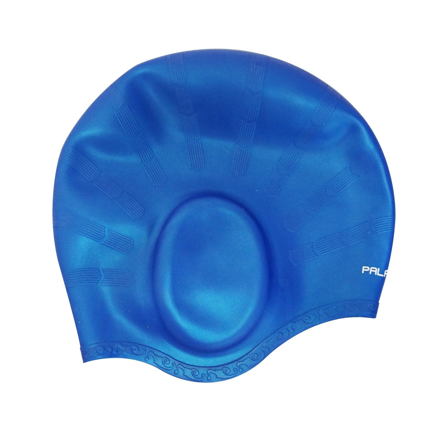 Palantic Adult Unisex Soft Swimming Cap w/ Ear Pocket