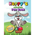 Hoppy's Coloring Fun Book: Coloring Book, Letter From The Easter Bunny and Golden Egg Award - Paperback