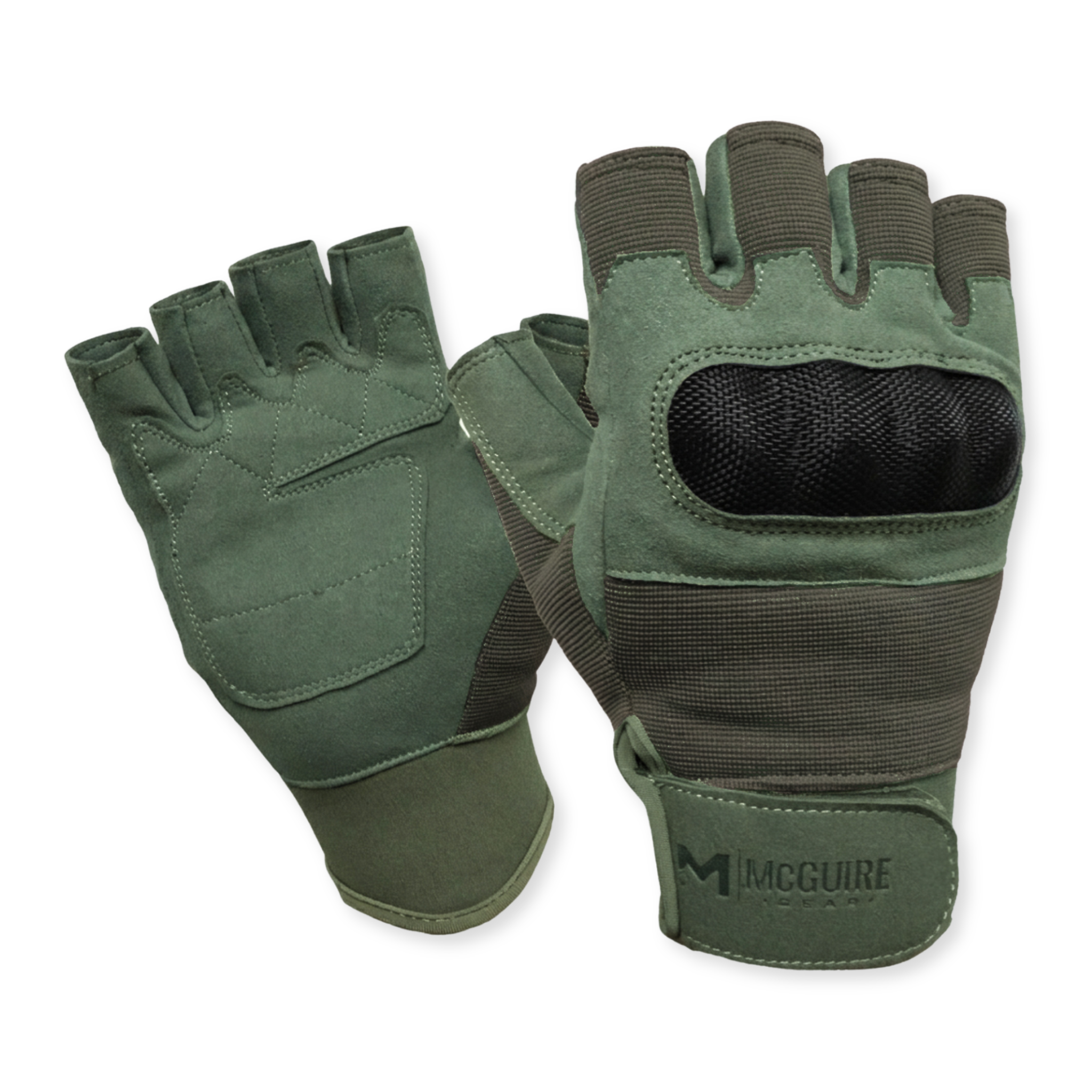 Tactical Half Finger Hard Knuckle Gloves