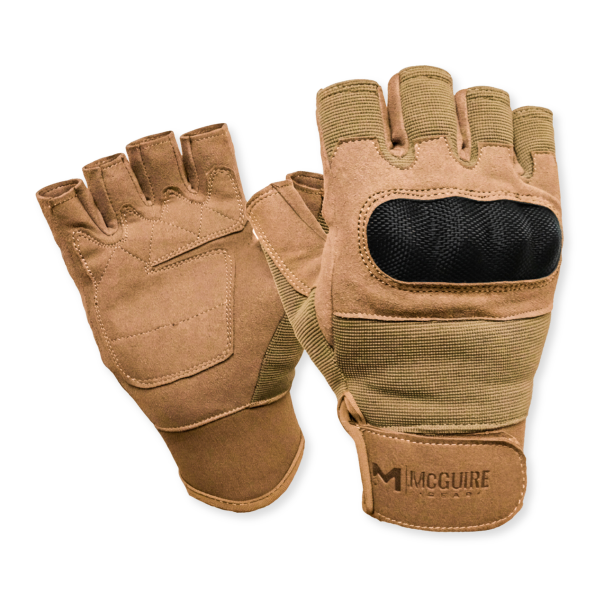 Tactical Half Finger Hard Knuckle Gloves