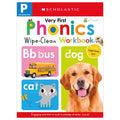Very First Phonics Pre-K Wipe-Clean Workbook: Scholastic Early Learners (Wipe-Clean) - Spiral