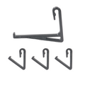 Quick Bow/Gear Hanger Kit For Tether/Lineman's Belt