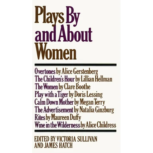 Plays by and about Women - Paperback