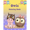 Owl Coloring Book: Activity Book for Kids - Paperback