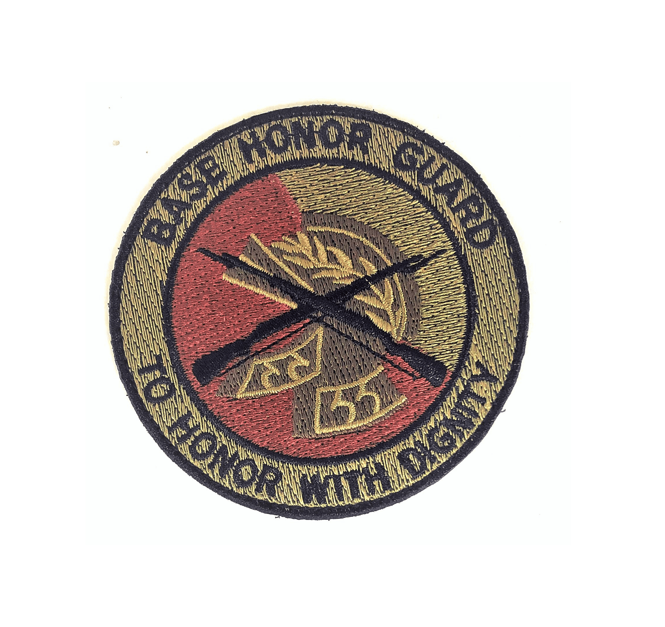 Air Force Base Honor Guard (To Honor With Dignity) (3Inch Full Circle) (EA)