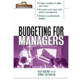 Budgeting for Managers - Paperback