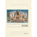 Vintage Lined Notebook Greetings from Savannah - Paperback