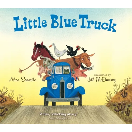 Little Blue Truck Board Book - Board Book