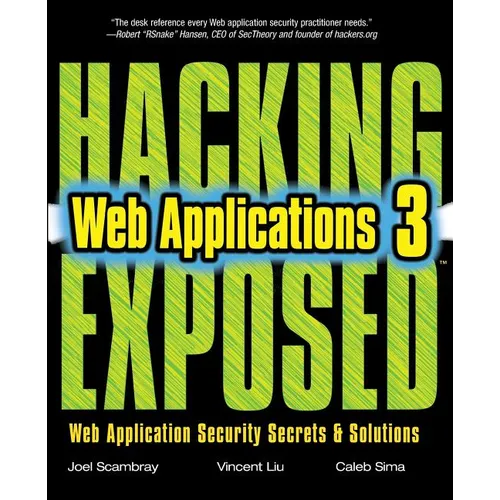 Hacking Exposed Web Applications, Third Edition - Paperback