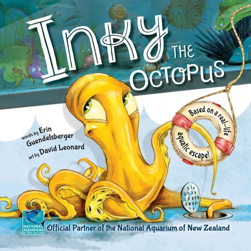Inky the Octopus: Based on a Real-Life Aquatic Escape! - Paperback