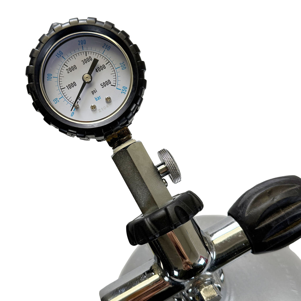 Scuba Choice Diving DIN Tank Pressure Checker 5000 PSI 350 BAR