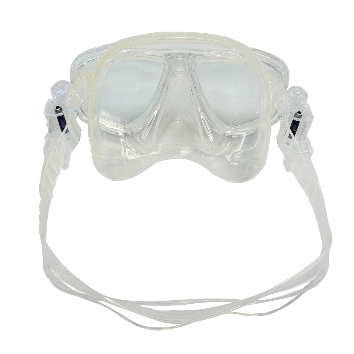 Palantic M36 Translucent Pink/Clear Silicone RX Nearsighted Full Lenses Dive/Snorkeling Mask