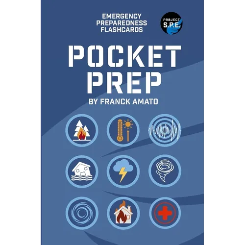 Pocket Prep: 55 emergency preparedness flashcards in your pocket - Paperback